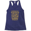 coffee addict Racerback Tank
