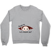 October Peeking Out Baby Boy Crewneck Sweatshirt