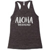 aloha weekend Racerback Tank