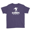 zombies only want a hug bad taste haloween zombie pop culture gift Youth Tee