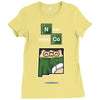 say my state Ladies Fitted T-Shirt