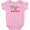 grace the blesssingg!! Baby Bodysuit
