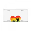 Worth The Wait Baby Foot License Plate