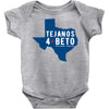 tejanos for beto Baby Bodysuit
