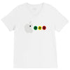 apple mac man V-Neck Tee