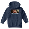 Life Is Boring Youth Hoodie