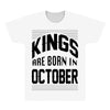 kings are born in october All Over Men's T-shirt