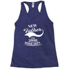 New Father 2018 Rokie Dept. Racerback Tank