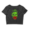 ask me about my zombie disguise! Crop Top