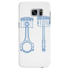 sketch of piston Samsung Galaxy S7 Edge