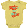 teachers love brains Baby Bodysuit