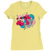 rhino splat Ladies Fitted T-Shirt