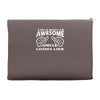 this is what an awesome uncle looks like   mens funny father's day Accessory Pouches