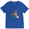 the falling italian V-Neck Tee
