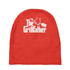 the grillfather  funny bbq Baby Beanies