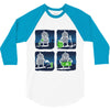 saving the world, one small step at a time 3/4 Sleeve Shirt