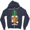 pineapple summer Zipper Hoodie