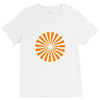 orange vec V-Neck Tee