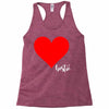 Besties Heart Family Matching Racerback Tank