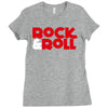 rock n roll Ladies Fitted T-Shirt