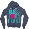bless your heart Zipper Hoodie