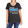 engineer Ladies Curvy T-Shirt