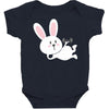gym rabbit Baby Bodysuit