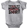 This Is My Hunting Shirt Baby Onesie