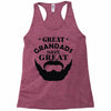 mens grandads bearded Racerback Tank