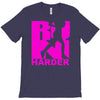 run harder gym workout T-Shirt