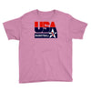 usa basketball logo Youth Tee