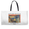 Edvard Munch Skrik Weekender Totes