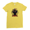 deadwho i'm deathstroke Ladies Fitted T-Shirt
