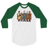 king of the hell 3/4 Sleeve Shirt