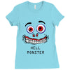 Hell Monster Ladies Fitted T-Shirt