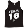 team 10  silver Tank Top