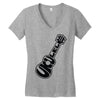 ukulele Women's V-Neck T-Shirt