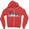 Piano Zipper Hoodie