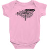 SIMPLE TEXT Baby Bodysuit