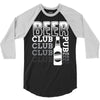 Beer Club Pub 3/4 Sleeve Shirt