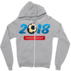 world cup russia 2018 Zipper Hoodie