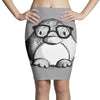 nerd penguin Pencil Skirts