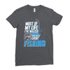 most of my life Ladies Fitted T-Shirt