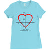 geek love shirt Ladies Fitted T-Shirt