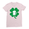 drink and irish Ladies Fitted T-Shirt