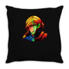 faces of aran clearance Throw Pillow