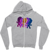 dancing groot Zipper Hoodie