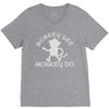 monkey teenage V-Neck Tee