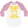 back to the future inspired flux capacitor delorean movie 3/4 Sleeve Shirt