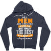 all men are created equal but only the best are born in september Zipper Hoodie